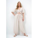 Trend Alacati Stili Ženski komplet bluza i pantalone Alc-X14121, Vanila | Eponuda.com