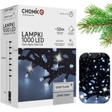 Molarem Home Božićne LED lampice &amp;ndash; 1000 LED, IP44, hladno bijela, 50 m, efekt bljeska Slike
