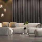  Dekorativne zidne letvice grey koto 60,5X270X2,1 za zvucnu izolaciju | Eponuda.com