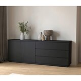 MID.YOU ŠIROKA KOMODA, črna | Shoptok.si
