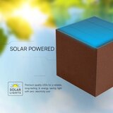  LED solarno zidno svetlo sa senzorom LED/9W/3,7V IP65 4000K 2600 mAh braon | Eponuda.com