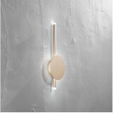  Ondaluce - LED prigušiva zidna svetiljka JAMES LED/16W/230V zlatna | Eponuda.com