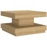 Maison Chic Stolić za kavu svjetlosmeđi 60 x 60 x 35 cm MDF Cijene