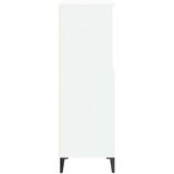 Visoka omara Bela 60x36x110 cm inženirski les, (20653923) | Shoptok.si