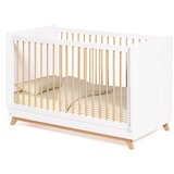 Kave Home Bela otroška posteljica iz bukovega lesa 70x140 cm Maralis - Kave Home Cene
