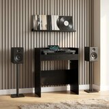 Dj stol Crni hrast 102 x 45 x 102 cm Konstruirano drvo | shoptok.hr