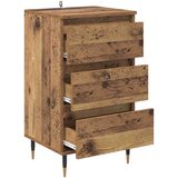 vidaXL Strani šal s predalom Star les 35 x 40 x 70 cm Konstruiran les | Shoptok.si