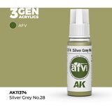 AK Interactive Silver Grey No.28 17ml - 3rd Gen Akrilna Boja AK11374 Cene