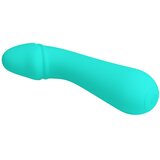 Pretty Love Cetus Super Soft Silicone G-Spot Vibrator Aqua Green | Shoptok.si