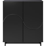  Komoda Crna 67 x 34,5 x 75 cm Konstruirano drvo | shoptok.hr
