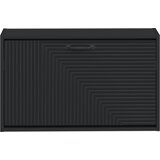  Ormar za cipele na zidu HAARLEM 71 x 17 x 43 cm Crna | shoptok.hr