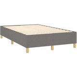  Krevet s oprugama i madracem tamnosivi 120 x 200 cm od tkanine | shoptok.hr