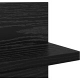  Polica na zidu s policom 2 pcs Crni hrast 80 x 11,5 x 18 cm | shoptok.hr
