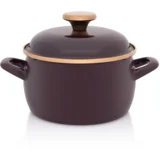 šerpa duboka sa poklop. bordo amor 16cm