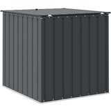  Kutija za spremanje u vrtu Crna 101 5 x 107 x 100 cm Čelik | shoptok.hr