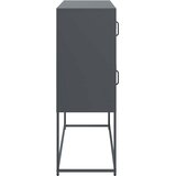  Komoda antracit 100,5 x 39 x 107 cm od hladno valjanog čelika | Eponuda.com