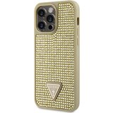 Guess Trdo ohišje za Apple iPhone 15 Pro Triangle Diamond, Zlata, (21244317) | Shoptok.si