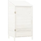  Vrtno spremište bijelo 55 x 52 x 112 cm od masivne jelovine | shoptok.hr