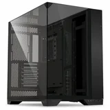 kućište O11 vision, tempered glass - black