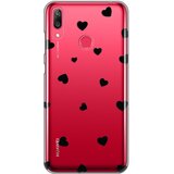  maska silikonska print skin za huawei Y7 2019/Y7Prime 2019 heart Cene