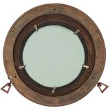  Viseće zidno ogledalo Ø 38 cm od aluminija i stakla | Eponuda.com
