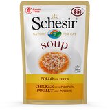 Schesir Cat Soup 24 x 85 g - Piščanec z bučo | shoptok.hr
