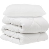  Set deka s jastukom 2 kom. Bijela Mikrovlakna 135 x 220 cm | Shoptok.si
