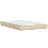  Krevet box spring s madracem krem 120 x 190 cm od tkanine | shoptok.hr
