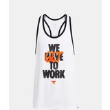 Under Armour UA Project Rock Get to Work Men's White Tank Top | Eponuda.ba