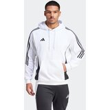Adidas Sportska sweater majica 'Tiro 24' crna / bijela | shoptok.hr