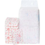 vidaXL Enkratna ženska pasja plenica 30 pcs Bela M, (5000179210) Cene