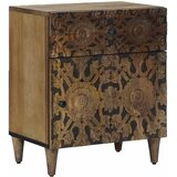  Ormar za krevet Smeđa 50 x 33 x 60 cm Čvrsto drvo manga | shoptok.hr