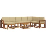  Set vanjskih sofa 9 kom. Prirodna i bež | shoptok.hr