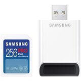 Samsung Memorijska kartica  PRO PLUS Full Size SDXC 256GB U3 + Card Reader | ePonuda.com