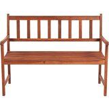  Klupa s jastukom 120 cm od masivnog bagremovog drva | shoptok.hr