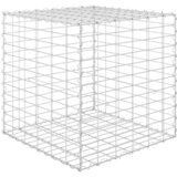 Furnova Kockasta visoka greda gabion iz jeklene žice 60x60x60 cm, (21921308) | Shoptok.si