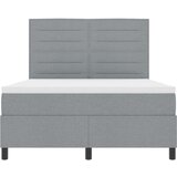  Okvir postelje z vzmetnico Svetlo siva Tkanina 160 x 200 cm, (22067307) | Shoptok.si