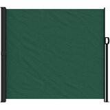  Uvlačiva bočna tenda tamnozelena 180 x 600 cm | shoptok.hr