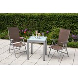 Gardenson Vrtni Set Amalfi, 3-Delno, Rjavosiva | Shoptok.si