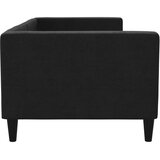  Dnevni krevet crni 80 x 200 cm od tkanine | Eponuda.com