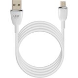 LINQ Kabel USB na mikro-USB, hitro polnjenje, 3 A, sinhronizacija 1,2 m, Bela, (5000220173) | Shoptok.si