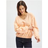 Orsay Apricot Womens Sweatshirt with Lace - Women Cene