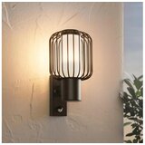 Eglo Rravello spoljna zidna lampa/1, e27, 28w, ip44, senzor, pocinčani čelik/plastika/crno | Eponuda.com