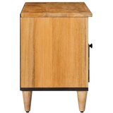 TV ormar Prirodna 100 x 33 5 x 46 cm Čvrsto drvo manga - Prirodna | shoptok.hr