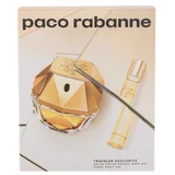 Paco Rabanne Lady Million darilni set parfumska voda 50 ml + parfumska voda 10 ml + losjon za telo 75 ml za ženske