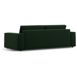 Micadoni Tamno zelena sklopiva sofa od bouclé tkanine 247 cm Jodie – Home | shoptok.hr