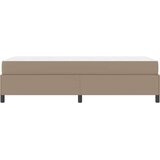  Konstrukcija postelje z vzmetnico Kapučino 80 x 200 cm blago, (5000126525) | Shoptok.si