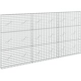  Gabion s žicom debljine 3,5 mm i mrežom 5x10 cm 300x10x150 cm | shoptok.hr