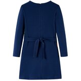  Dječja haljina s dugim rukavima modra 128 | shoptok.hr