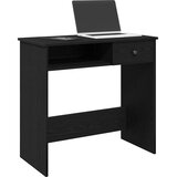  Radni stol crni 80 x 40 x 75 cm od iverice Crna Cijene